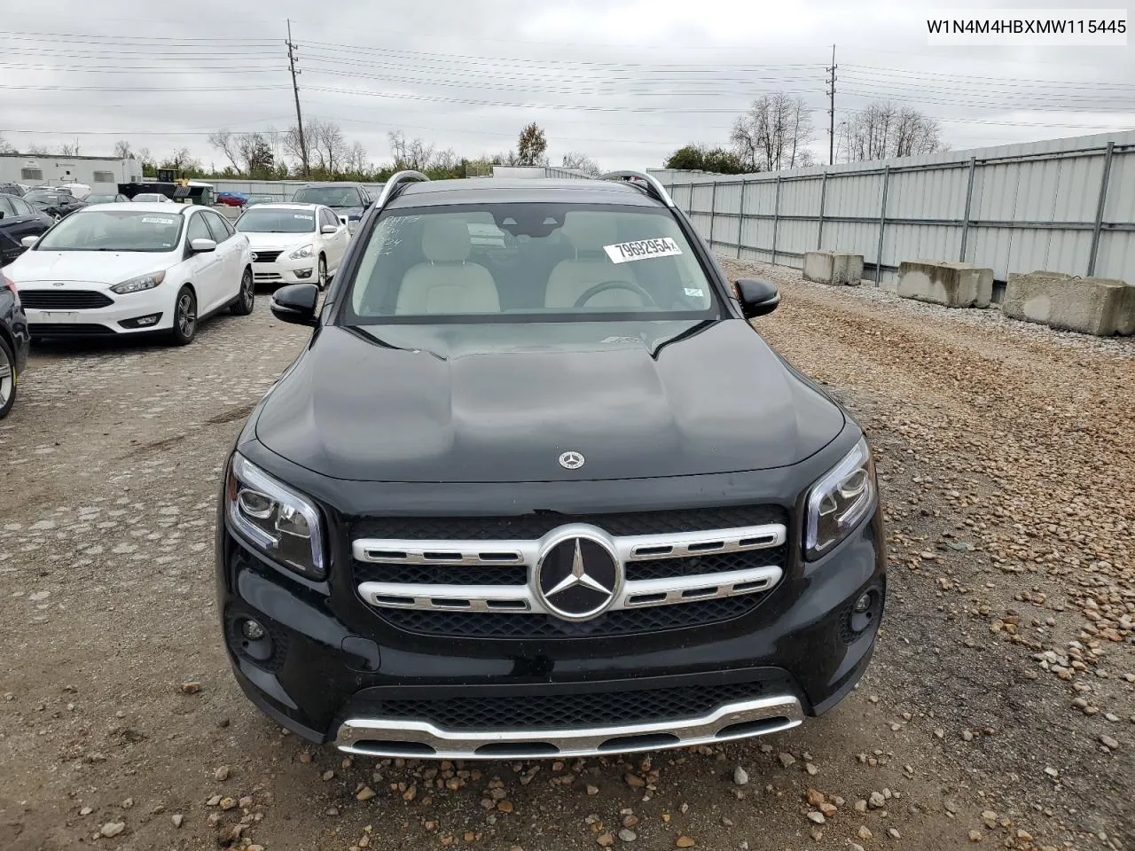 2021 Mercedes-Benz Glb 250 4Matic VIN: W1N4M4HBXMW115445 Lot: 79692954