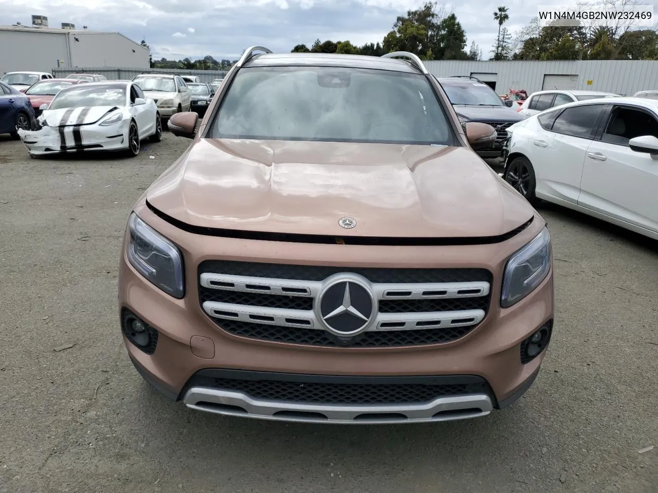 2022 Mercedes-Benz Glb 250 VIN: W1N4M4GB2NW232469 Lot: 48162384