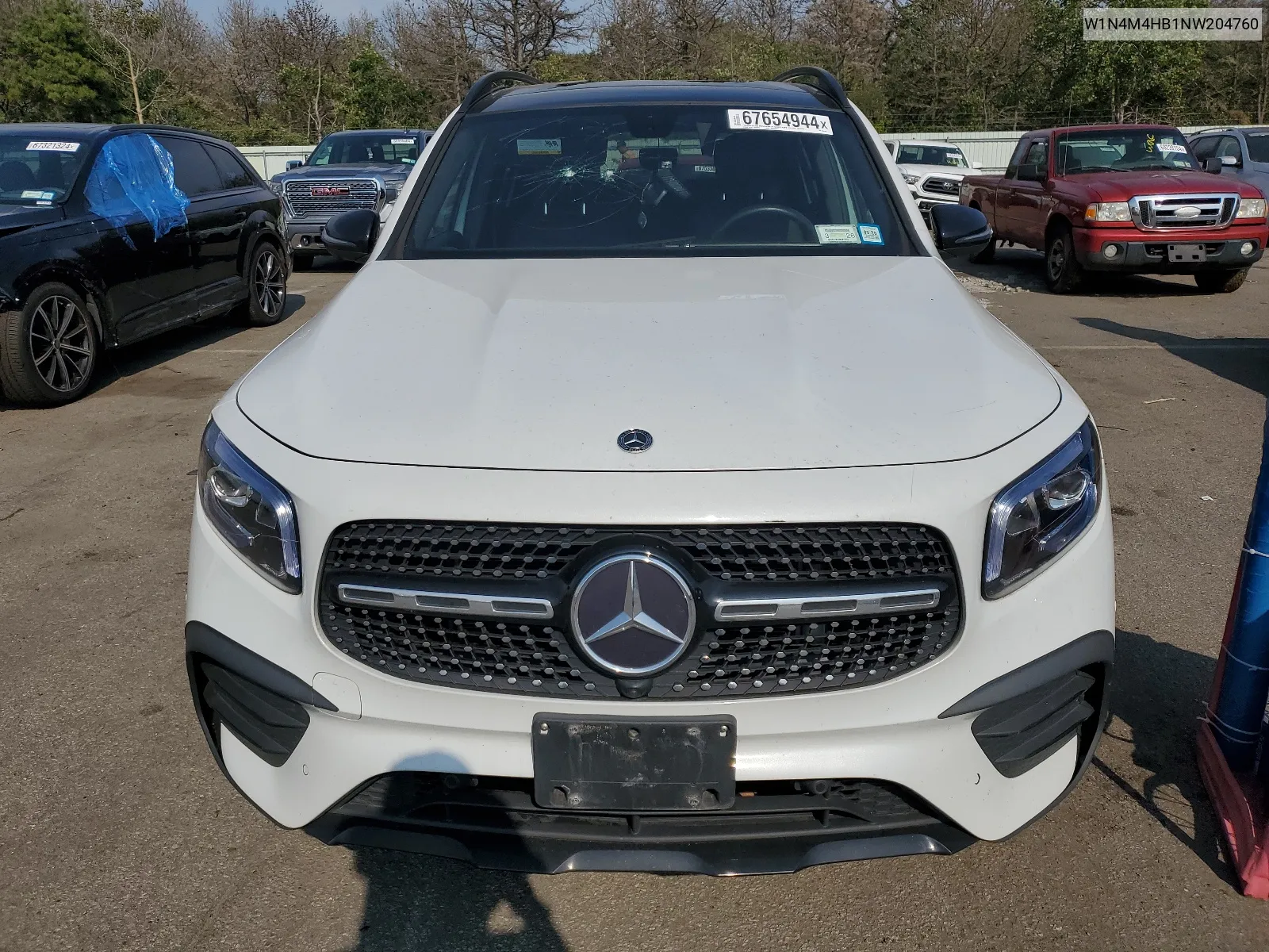 2022 Mercedes-Benz Glb 250 4Matic VIN: W1N4M4HB1NW204760 Lot: 67654944