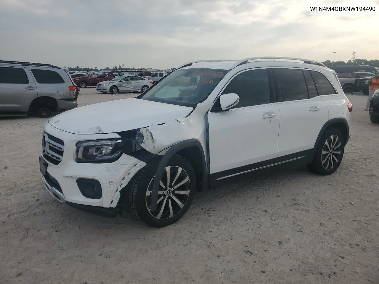 2022 Mercedes-Benz Glb 250 VIN: W1N4M4GBXNW194490 Lot: 68619774