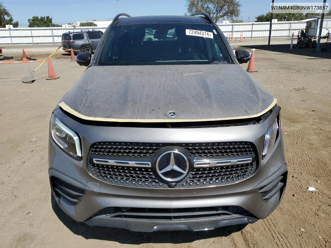 2022 Mercedes-Benz Glb 250 VIN: W1N4M4GB0NW173857 Lot: 72494374