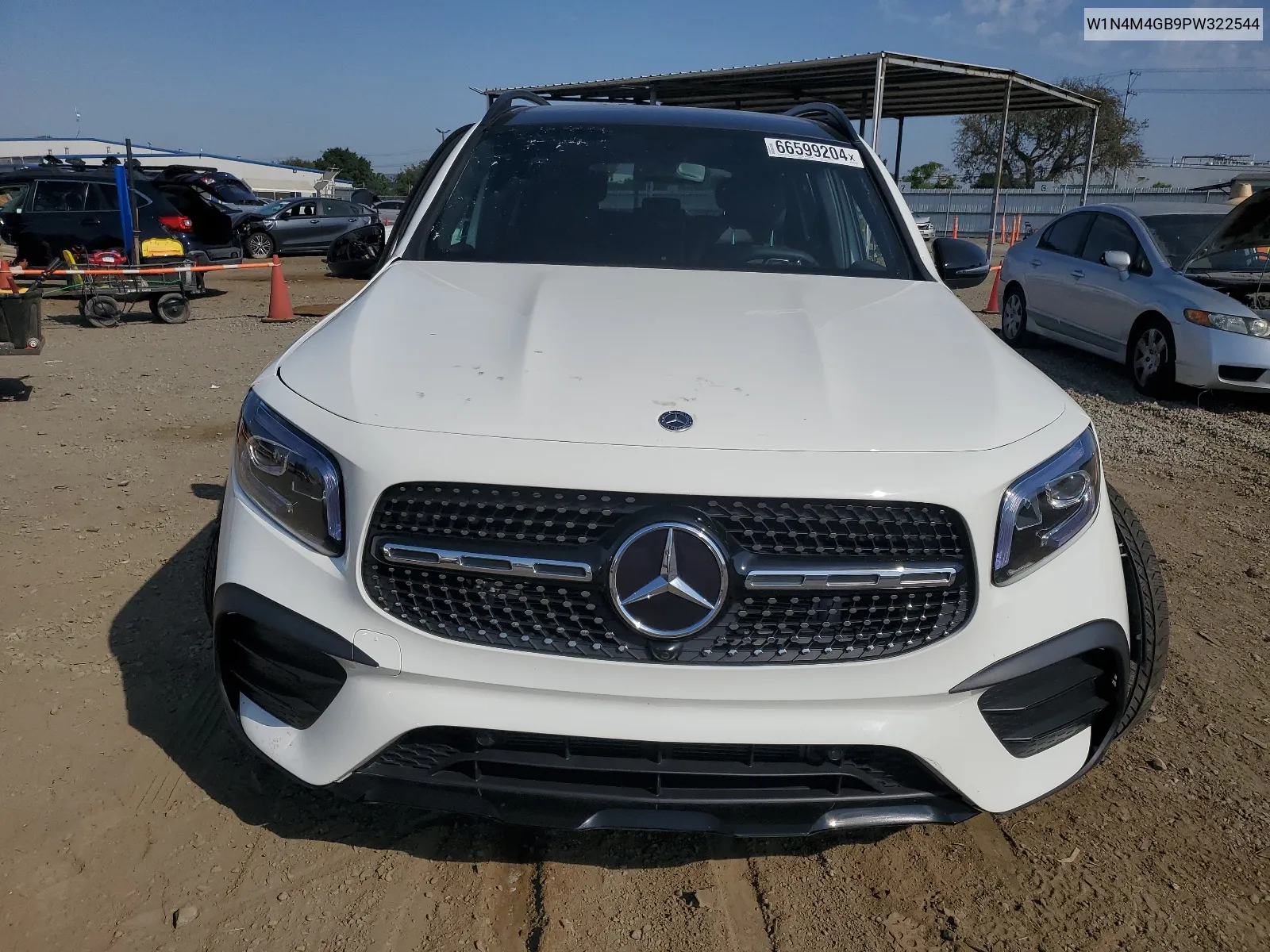 2023 Mercedes-Benz Glb 250 VIN: W1N4M4GB9PW322544 Lot: 66599204