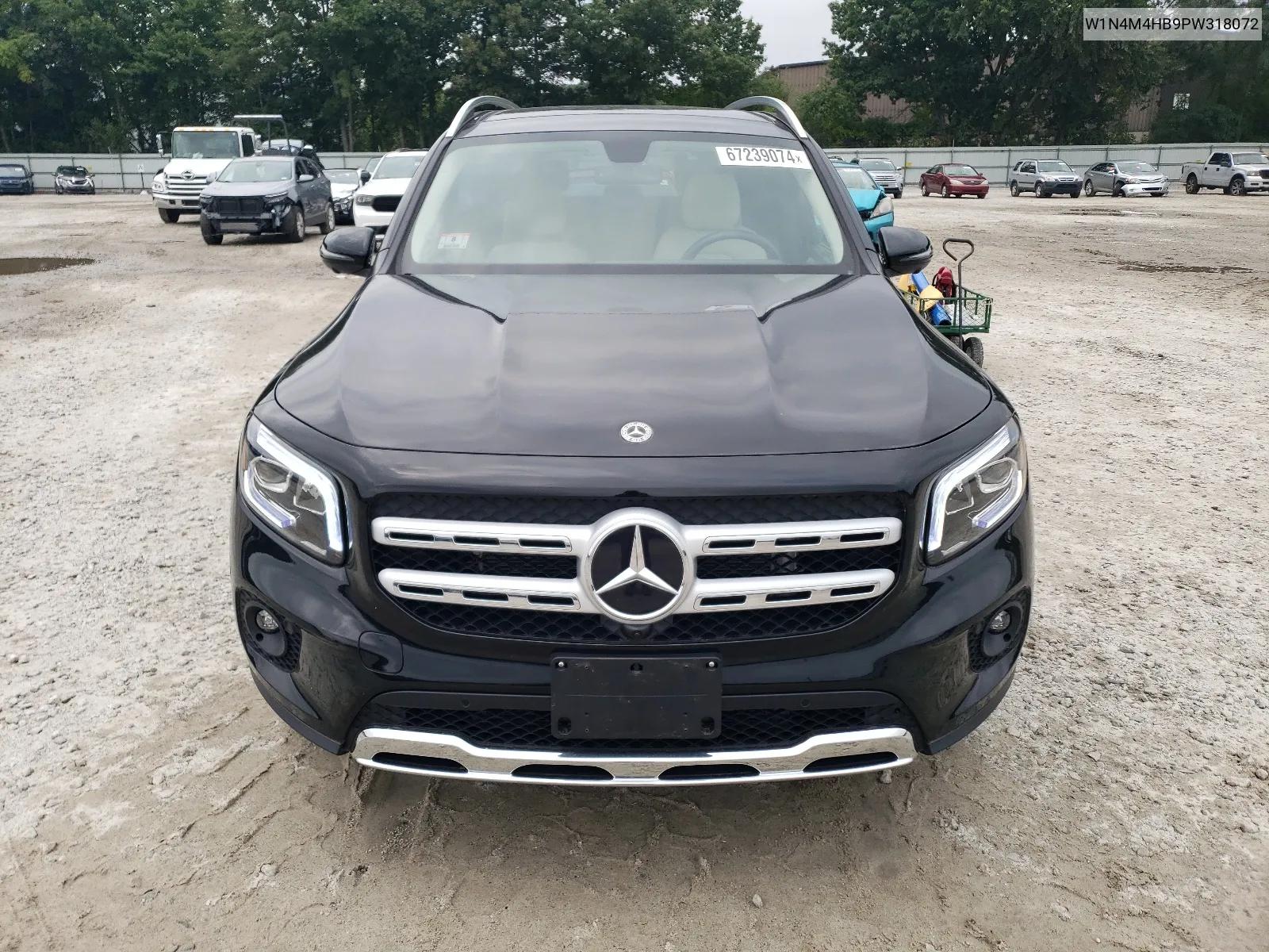 2023 Mercedes-Benz Glb 250 4Matic VIN: W1N4M4HB9PW318072 Lot: 67239074