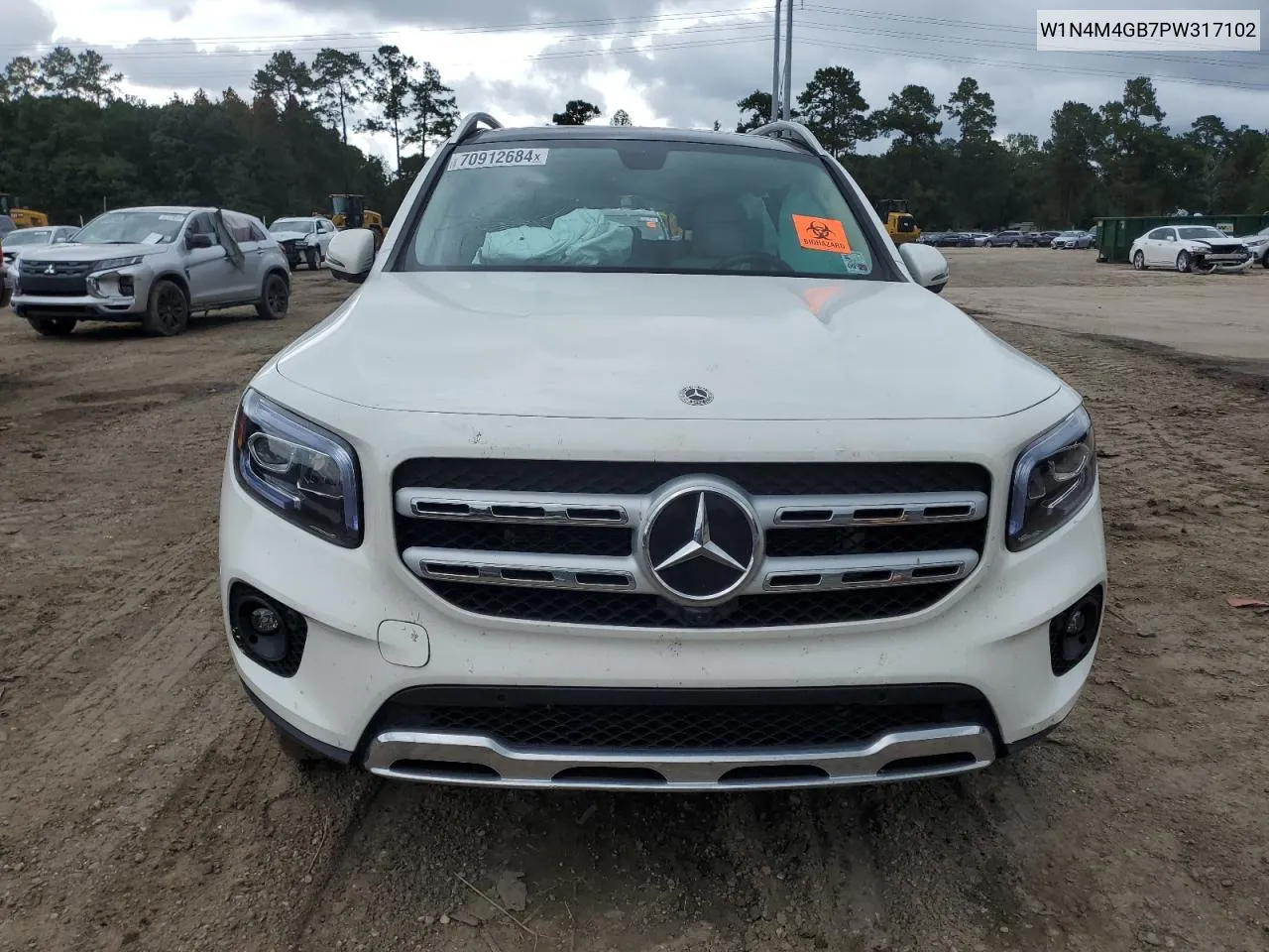 2023 Mercedes-Benz Glb 250 VIN: W1N4M4GB7PW317102 Lot: 70912684