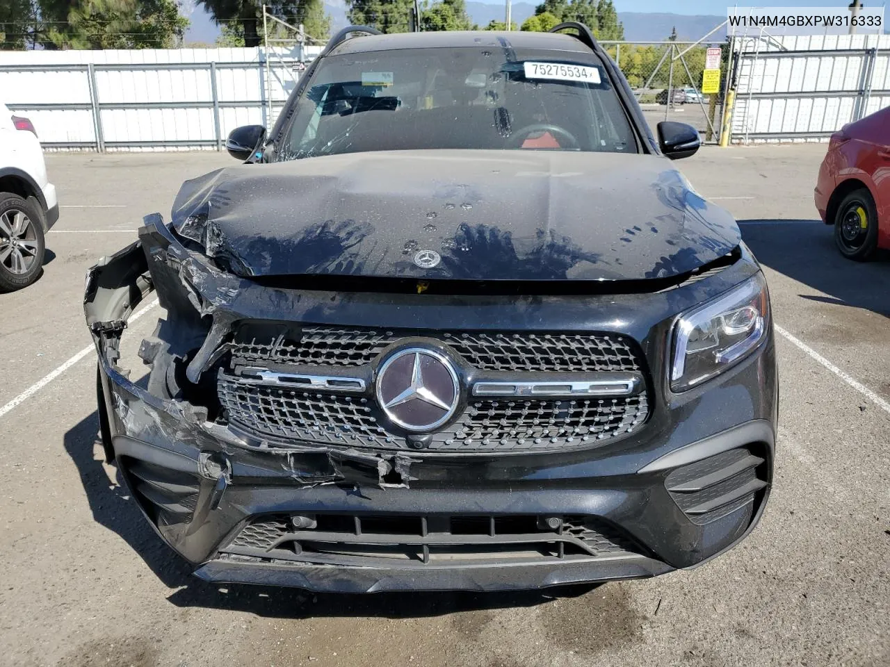 2023 Mercedes-Benz Glb 250 VIN: W1N4M4GBXPW316333 Lot: 75275534