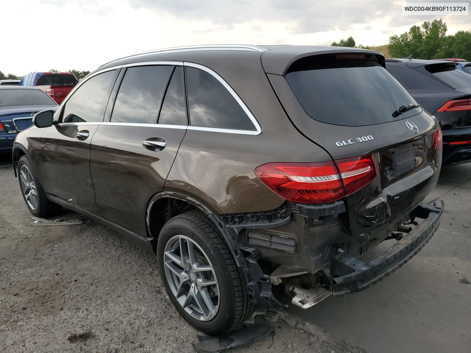 2016 Mercedes-Benz Glc 300 4Matic VIN: WDC0G4KB9GF113724 Lot: 63220944