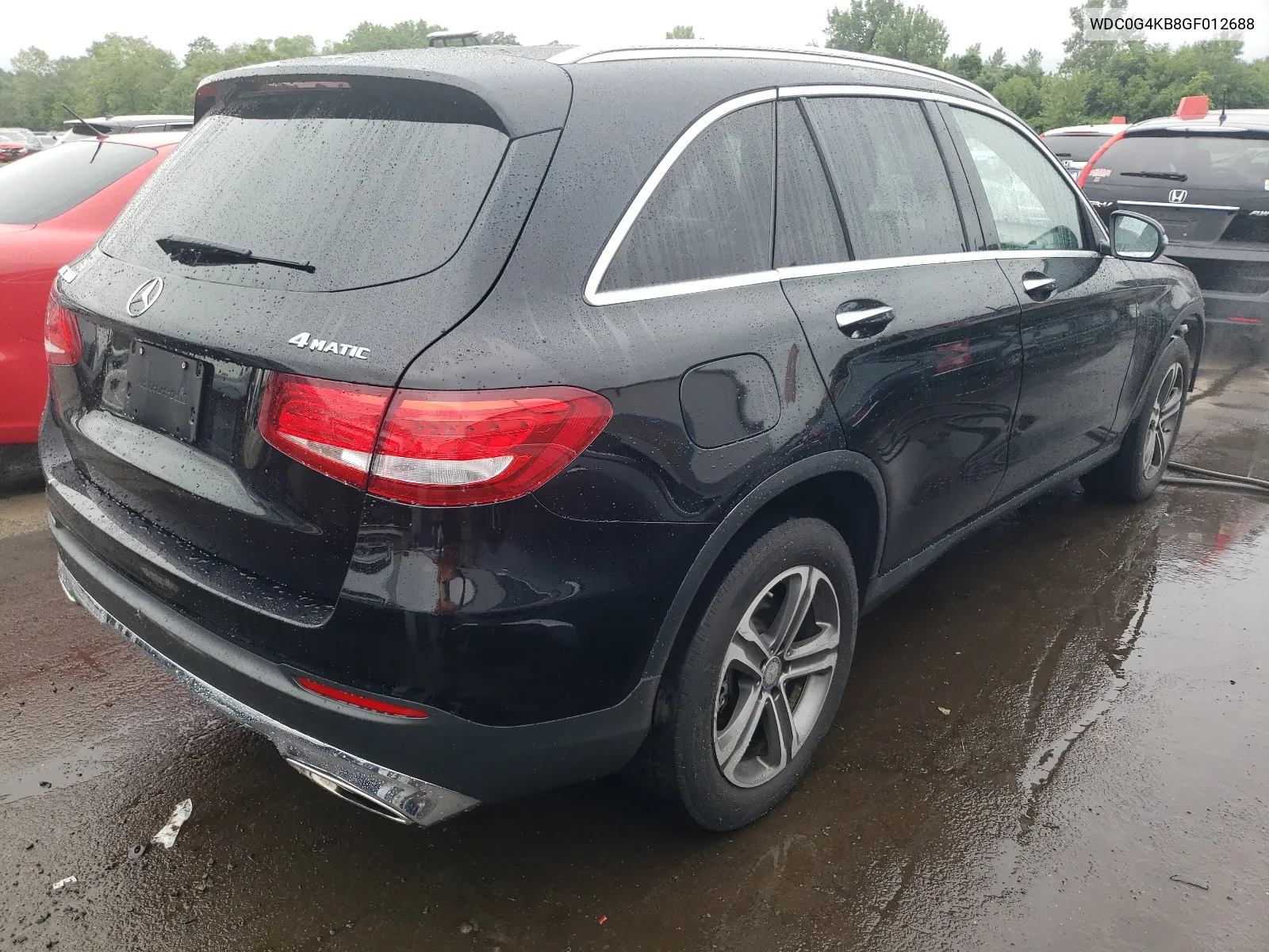 2016 Mercedes-Benz Glc 300 4Matic VIN: WDC0G4KB8GF012688 Lot: 64475514