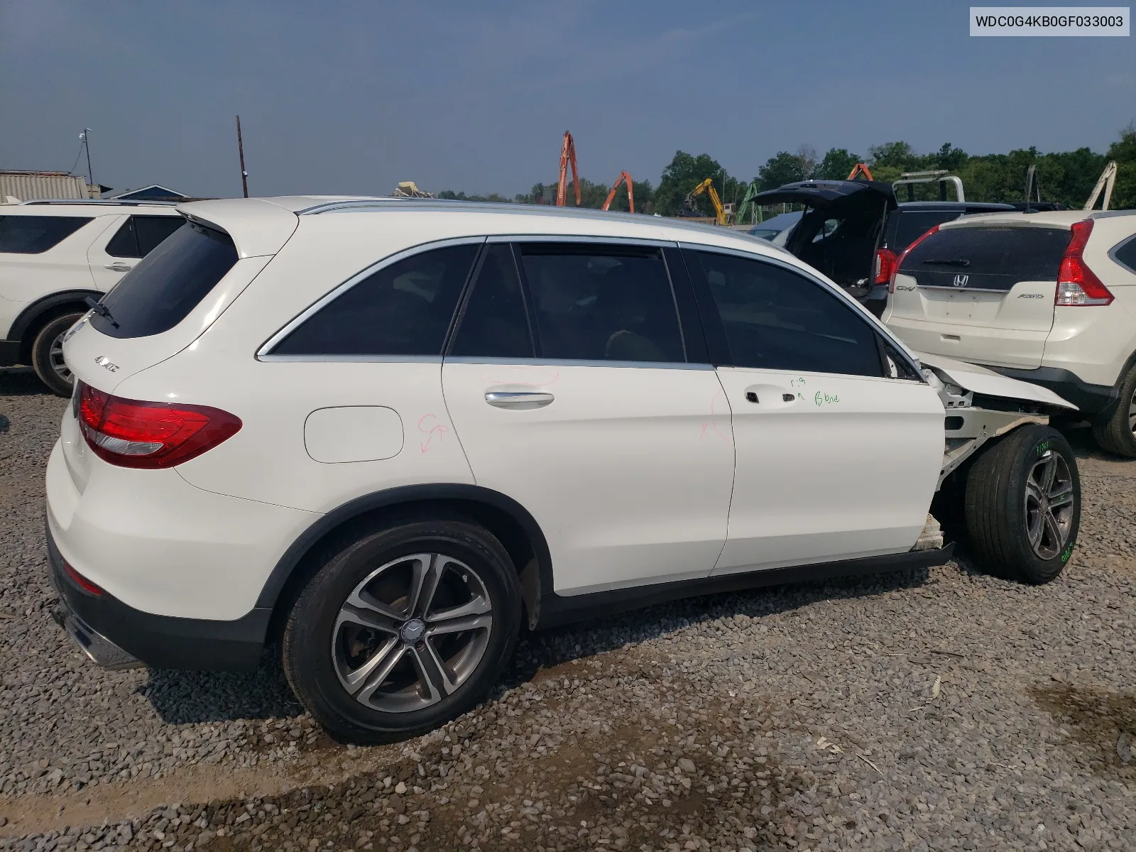 2016 Mercedes-Benz Glc 300 4Matic VIN: WDC0G4KB0GF033003 Lot: 65318054