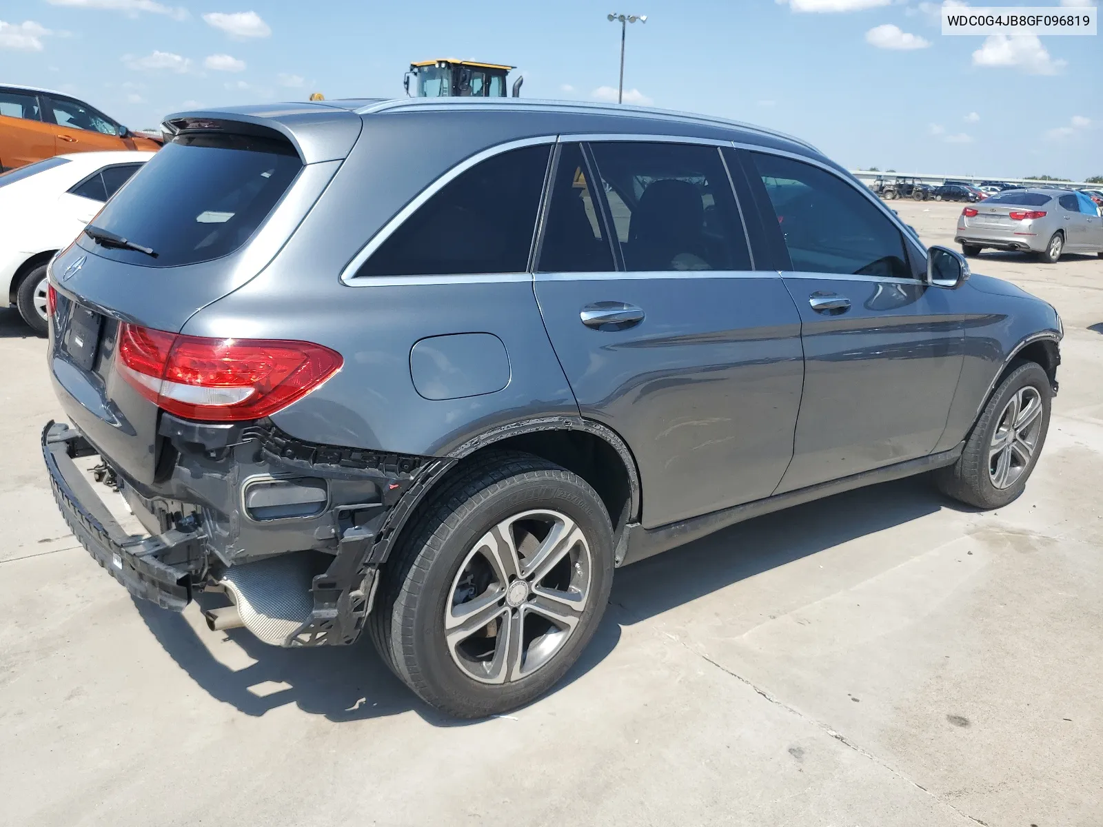 2016 Mercedes-Benz Glc 300 VIN: WDC0G4JB8GF096819 Lot: 66110864