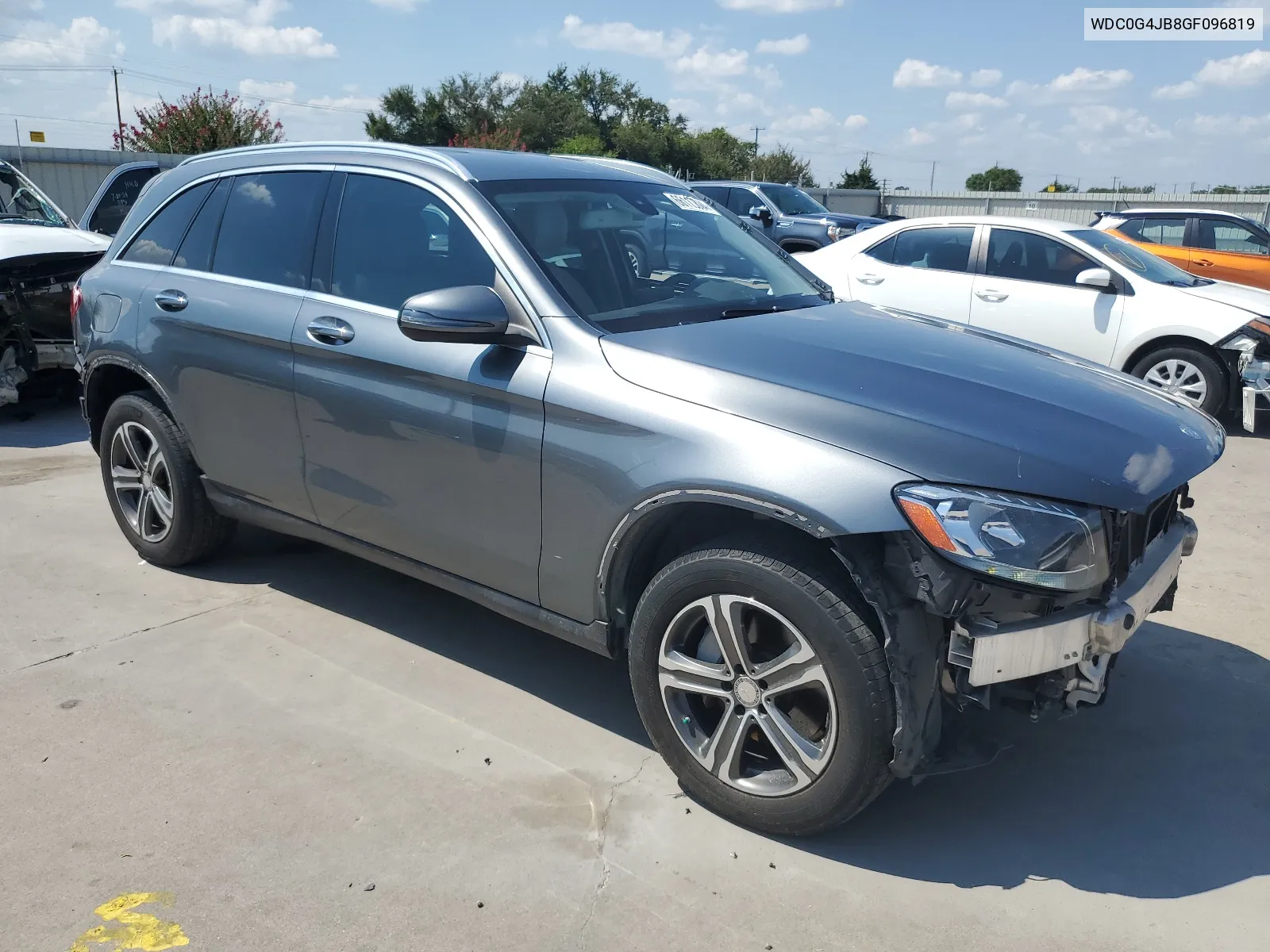 2016 Mercedes-Benz Glc 300 VIN: WDC0G4JB8GF096819 Lot: 66110864