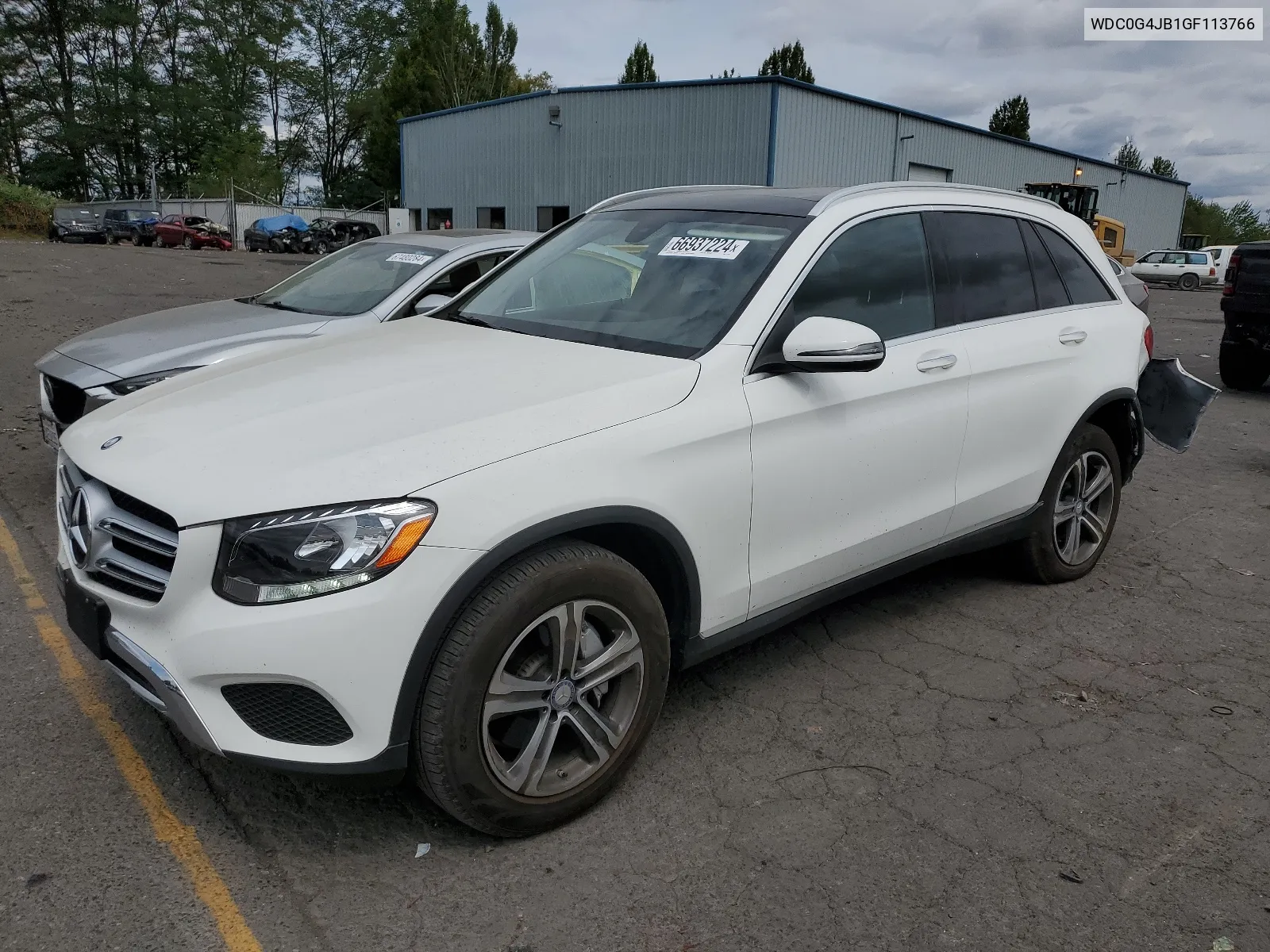 2016 Mercedes-Benz Glc 300 VIN: WDC0G4JB1GF113766 Lot: 66937224