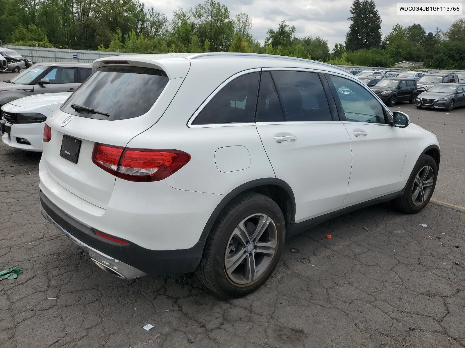 2016 Mercedes-Benz Glc 300 VIN: WDC0G4JB1GF113766 Lot: 66937224