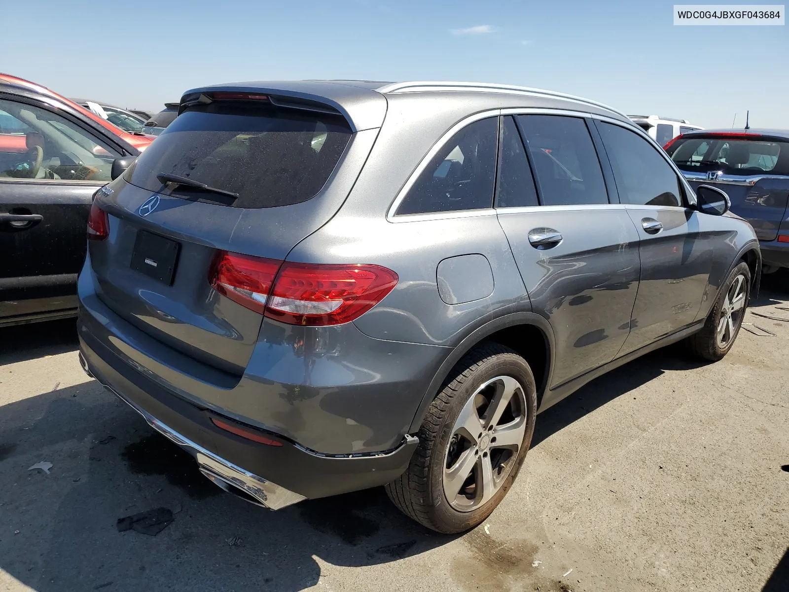 2016 Mercedes-Benz Glc 300 VIN: WDC0G4JBXGF043684 Lot: 67065534