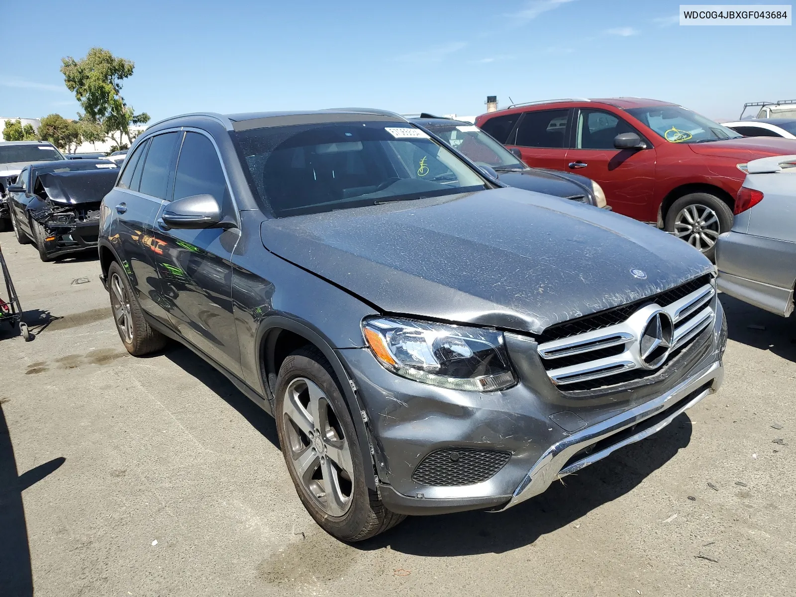 2016 Mercedes-Benz Glc 300 VIN: WDC0G4JBXGF043684 Lot: 67065534