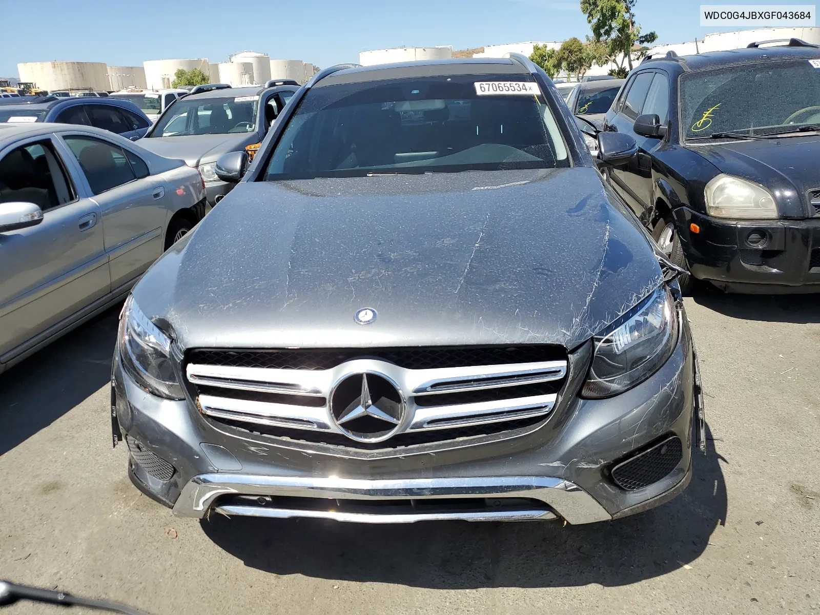 2016 Mercedes-Benz Glc 300 VIN: WDC0G4JBXGF043684 Lot: 67065534