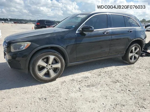 2016 Mercedes-Benz Glc 300 VIN: WDC0G4JB2GF076033 Lot: 67377954