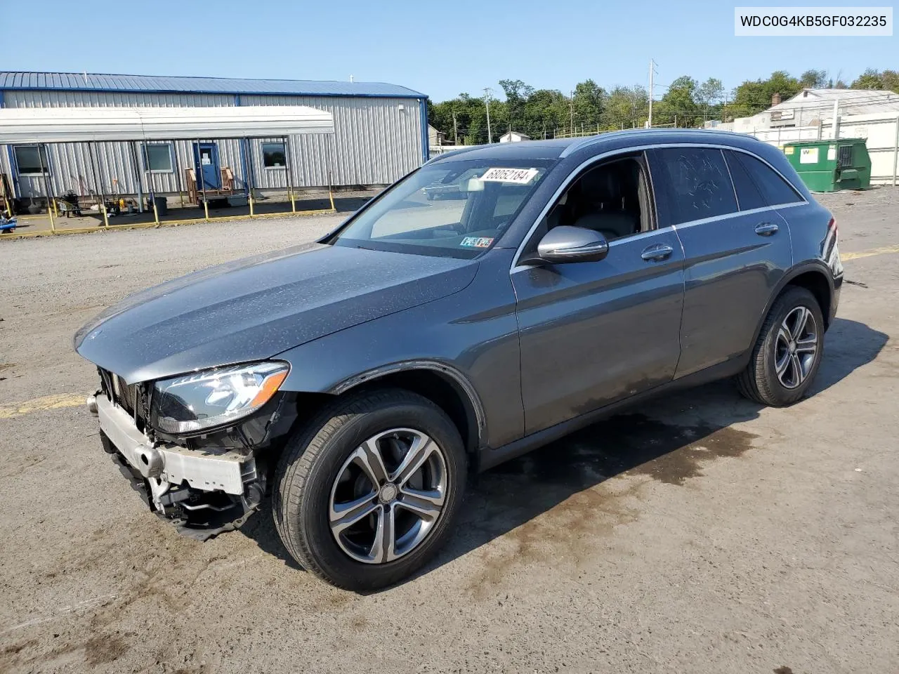 2016 Mercedes-Benz Glc 300 4Matic VIN: WDC0G4KB5GF032235 Lot: 68052184