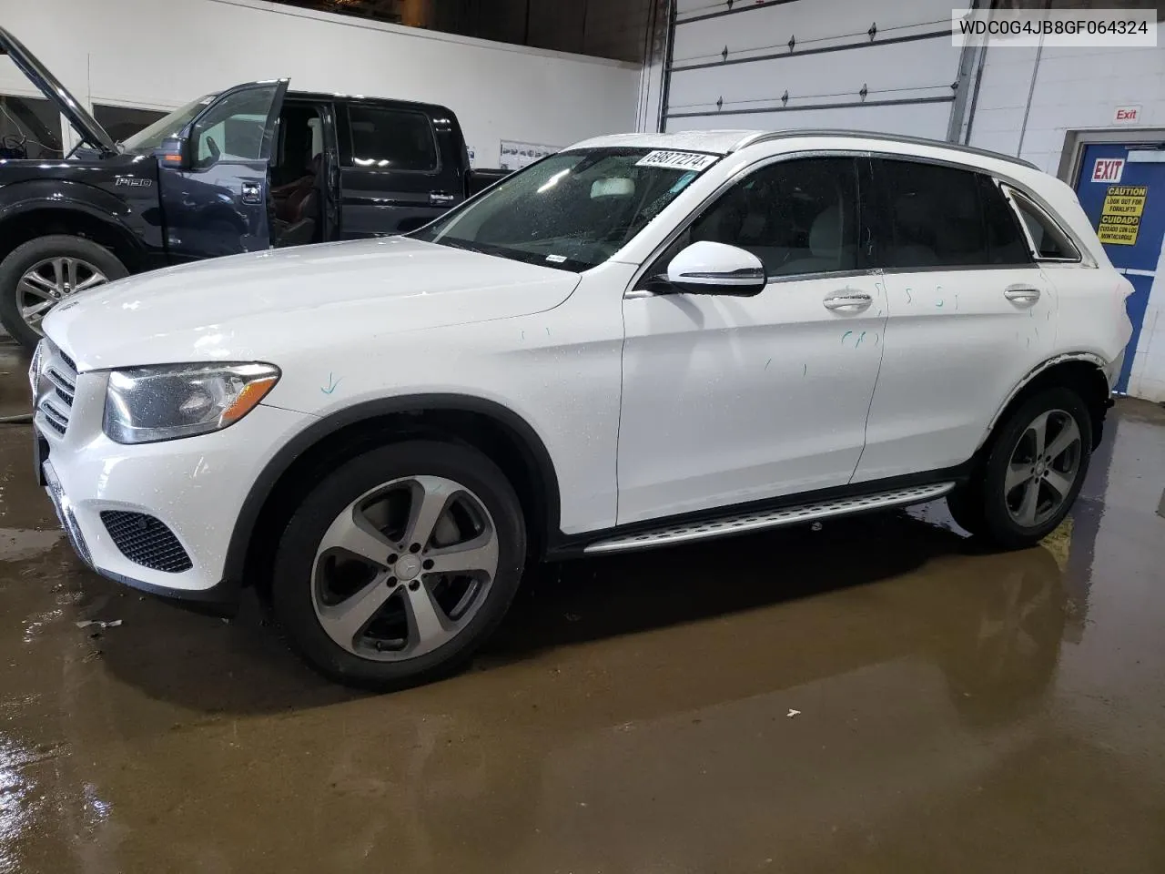 2016 Mercedes-Benz Glc 300 VIN: WDC0G4JB8GF064324 Lot: 69877274