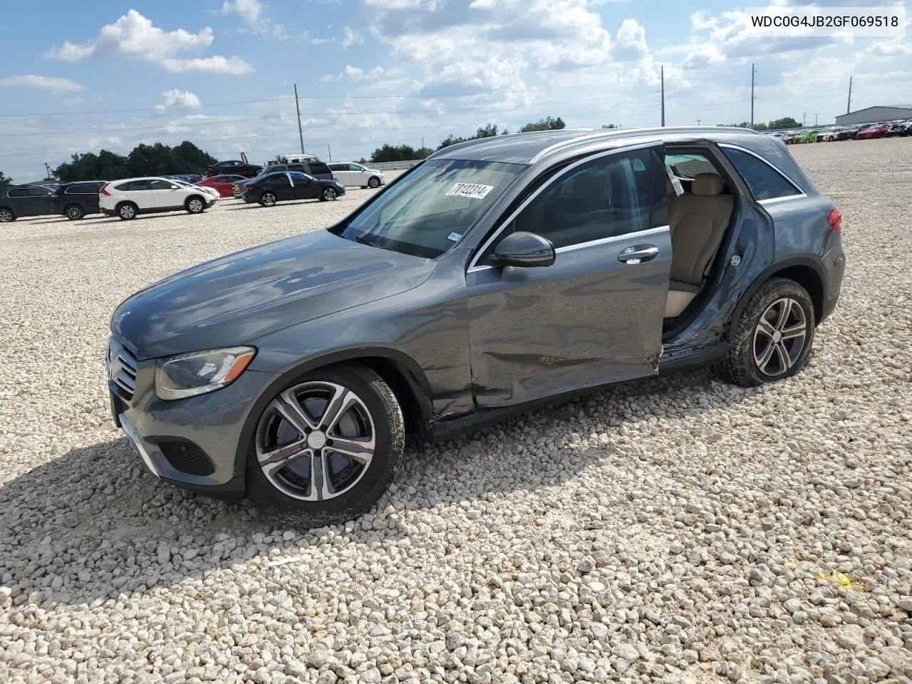 2016 Mercedes-Benz Glc 300 VIN: WDC0G4JB2GF069518 Lot: 70122314