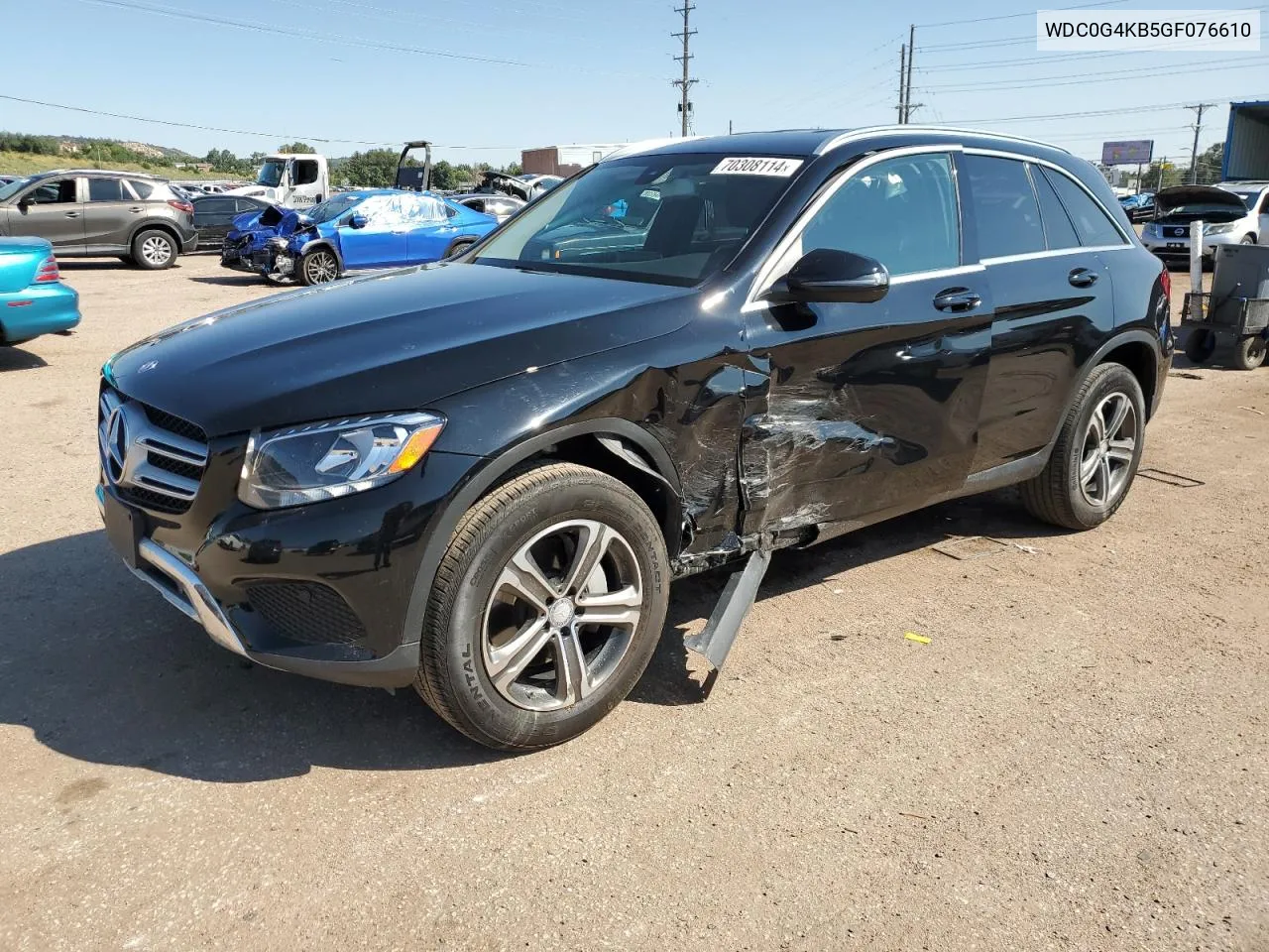 2016 Mercedes-Benz Glc 300 4Matic VIN: WDC0G4KB5GF076610 Lot: 70308114