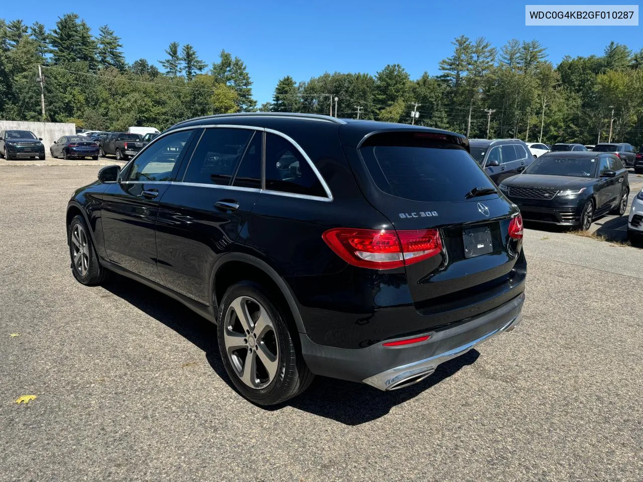 2016 Mercedes-Benz Glc 300 4Matic VIN: WDC0G4KB2GF010287 Lot: 71120864