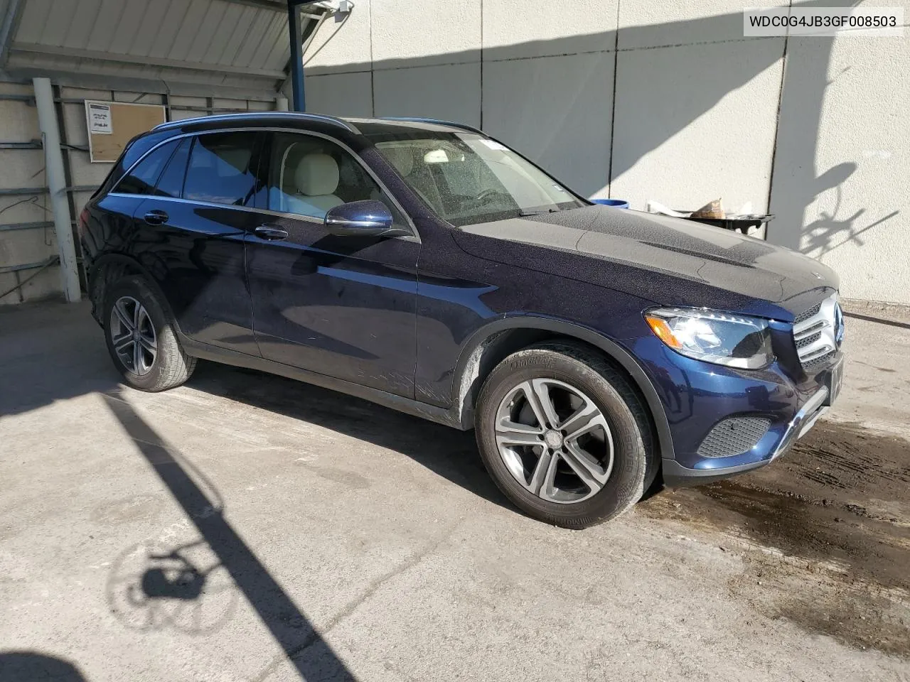 2016 Mercedes-Benz Glc 300 VIN: WDC0G4JB3GF008503 Lot: 71780834