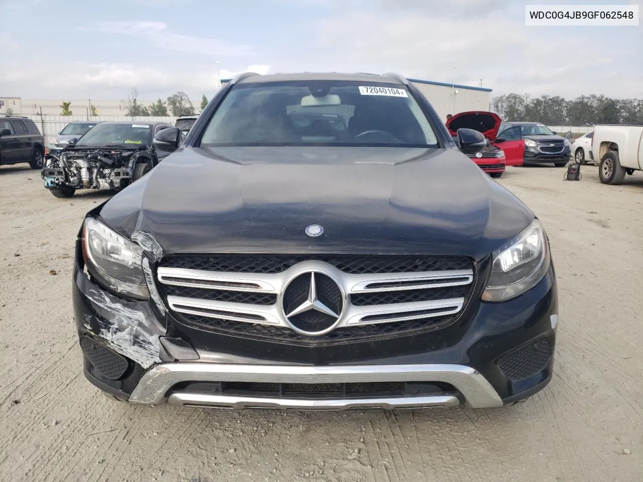 2016 Mercedes-Benz Glc 300 VIN: WDC0G4JB9GF062548 Lot: 72040104