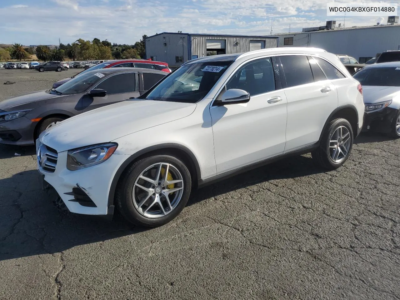 2016 Mercedes-Benz Glc 300 4Matic VIN: WDC0G4KBXGF014880 Lot: 72278214