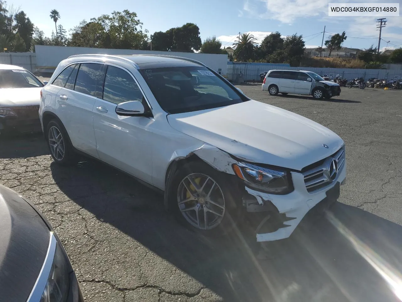 2016 Mercedes-Benz Glc 300 4Matic VIN: WDC0G4KBXGF014880 Lot: 72278214