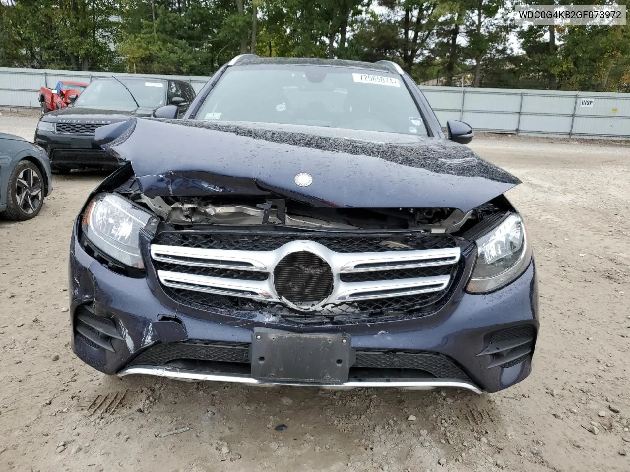 2016 Mercedes-Benz Glc 300 4Matic VIN: WDC0G4KB2GF073972 Lot: 72565074