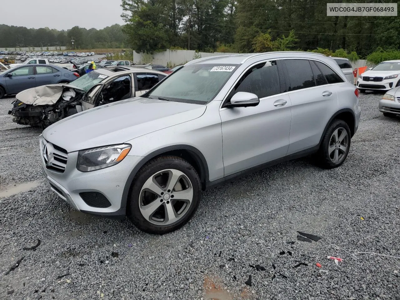 2016 Mercedes-Benz Glc 300 VIN: WDC0G4JB7GF068493 Lot: 73167434