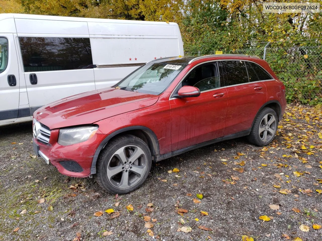 2016 Mercedes-Benz Glc 300 4Matic VIN: WDC0G4KB0GF097624 Lot: 73316134