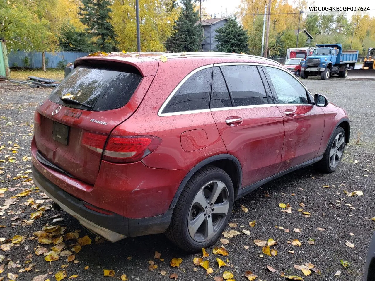 2016 Mercedes-Benz Glc 300 4Matic VIN: WDC0G4KB0GF097624 Lot: 73316134