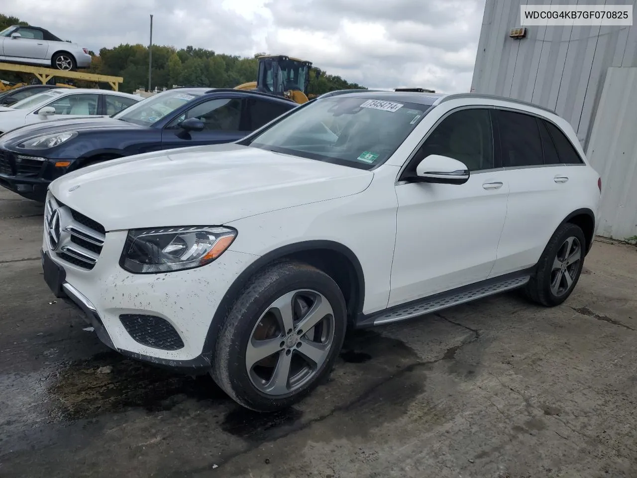 2016 Mercedes-Benz Glc 300 4Matic VIN: WDC0G4KB7GF070825 Lot: 73454714