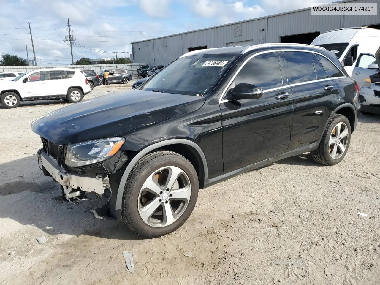 2016 Mercedes-Benz Glc 300 VIN: WDC0G4JB3GF074291 Lot: 74196464