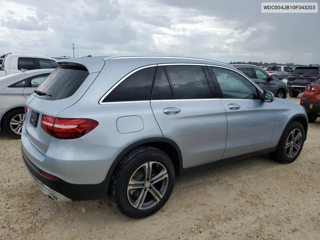 2016 Mercedes-Benz Glc 300 VIN: WDC0G4JB1GF043203 Lot: 74317564