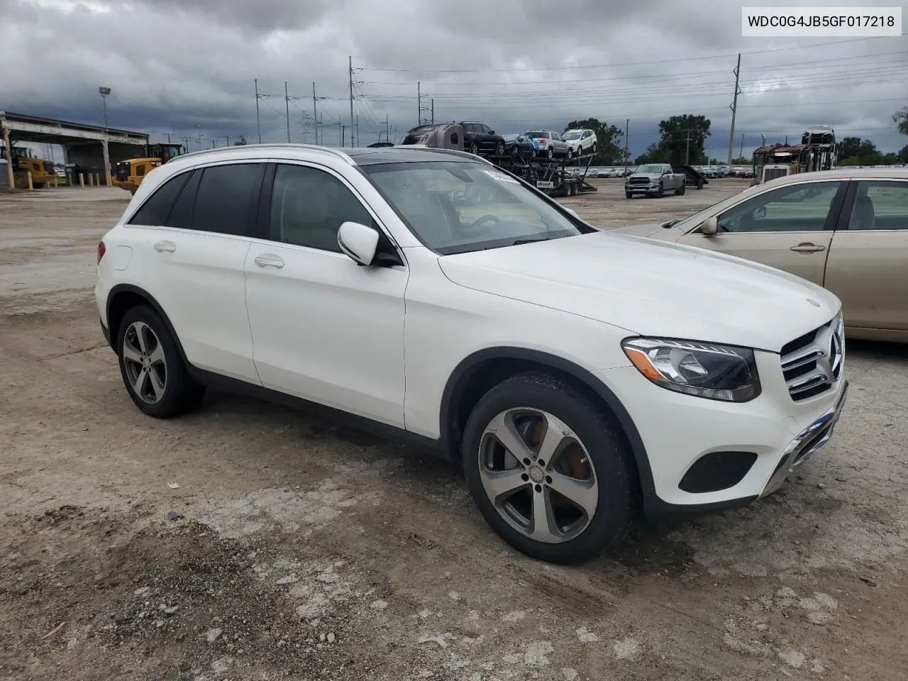 2016 Mercedes-Benz Glc 300 VIN: WDC0G4JB5GF017218 Lot: 74435374