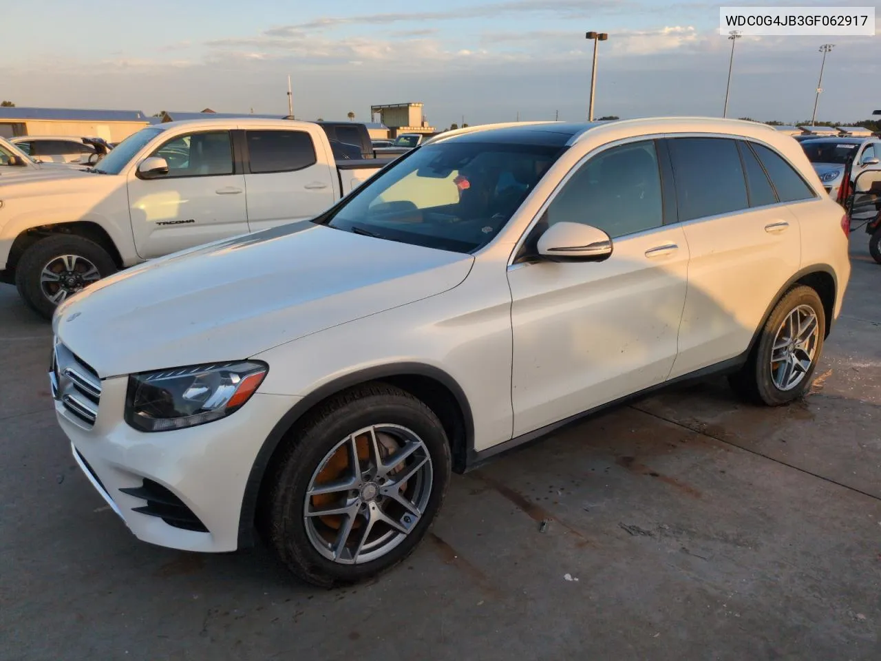 2016 Mercedes-Benz Glc 300 VIN: WDC0G4JB3GF062917 Lot: 75075254