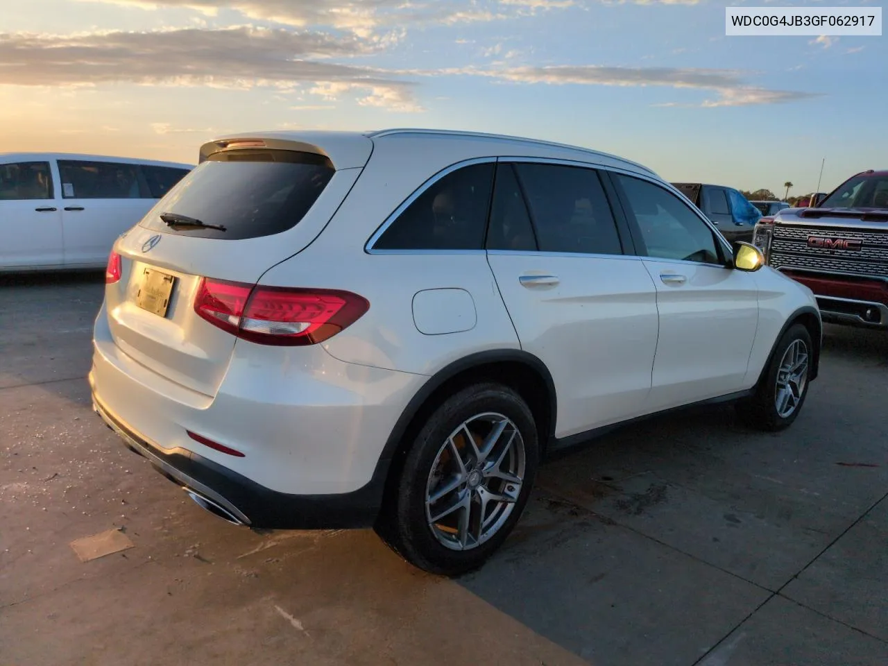 2016 Mercedes-Benz Glc 300 VIN: WDC0G4JB3GF062917 Lot: 75075254