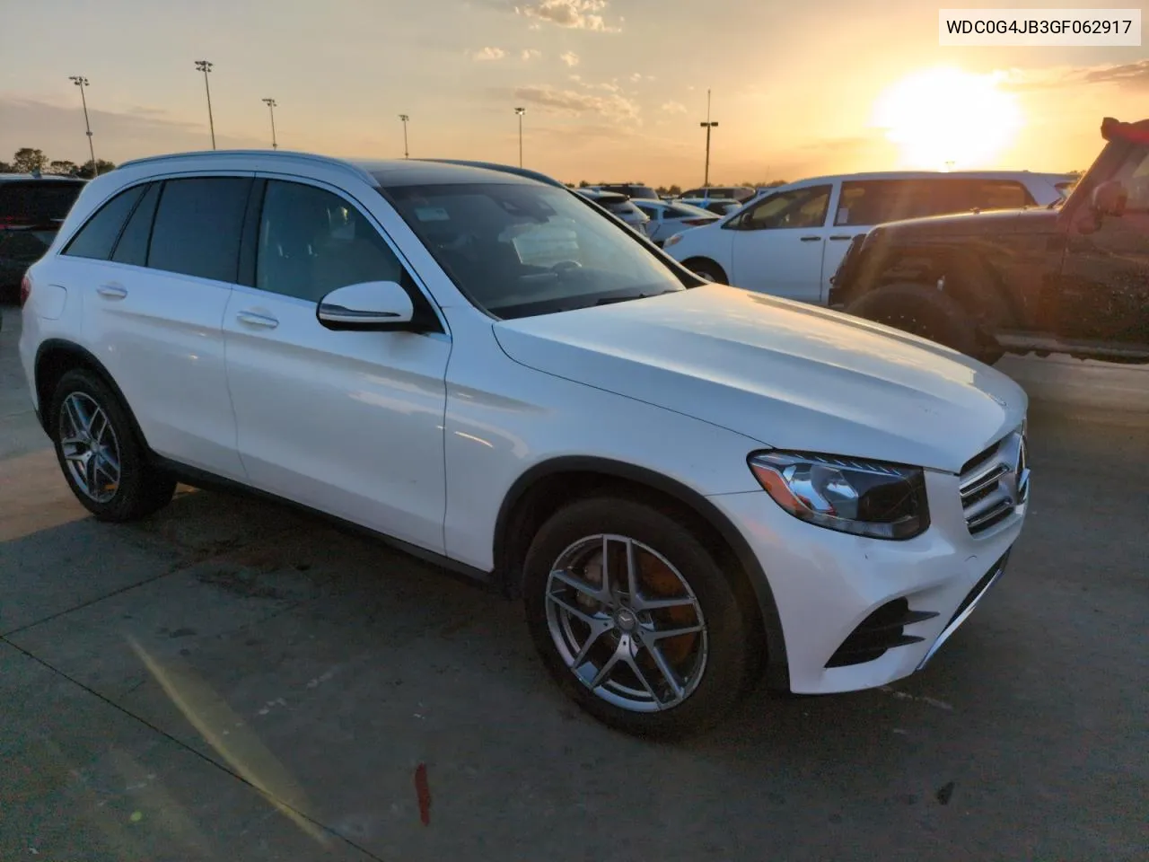 2016 Mercedes-Benz Glc 300 VIN: WDC0G4JB3GF062917 Lot: 75075254