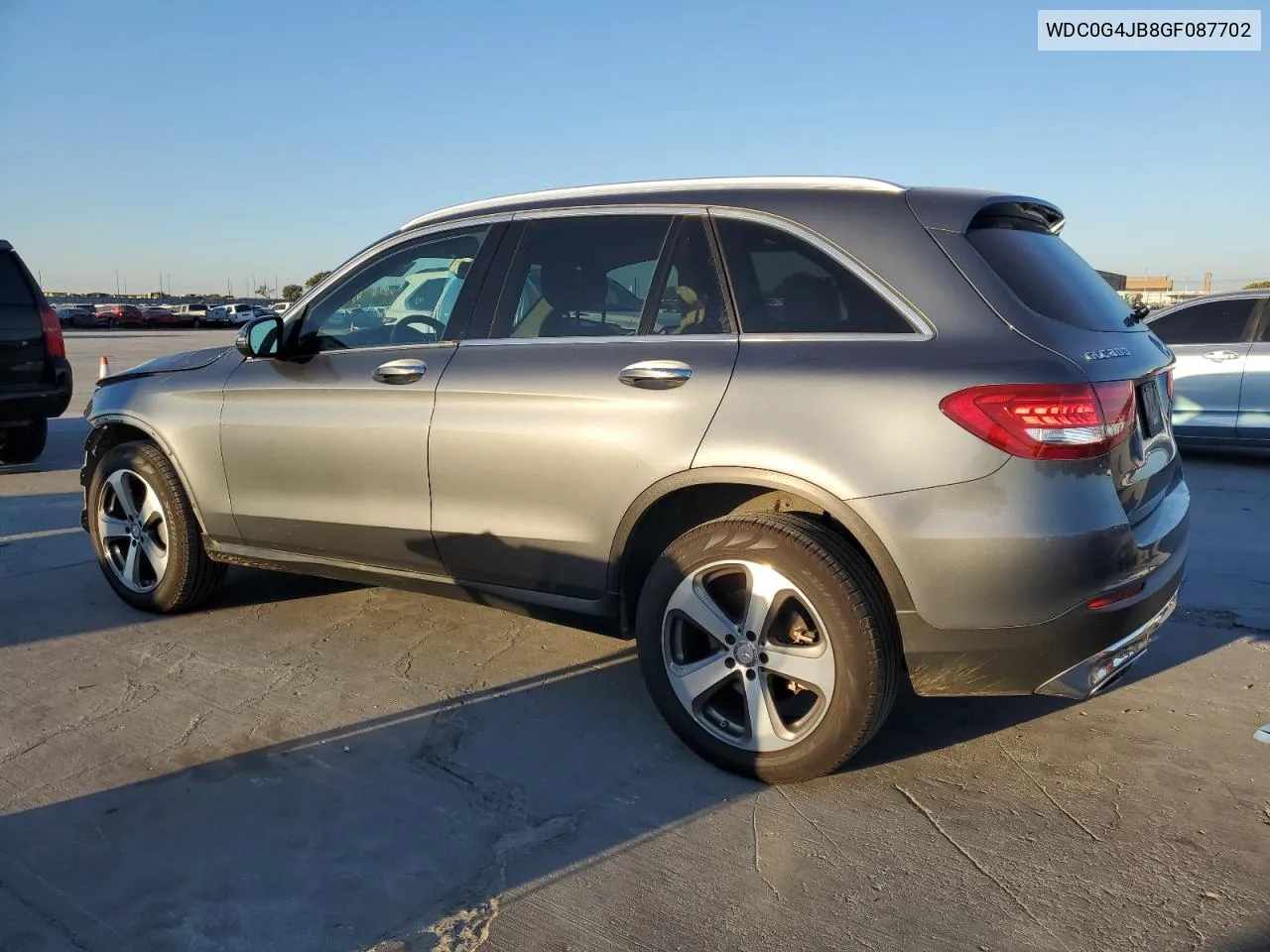 2016 Mercedes-Benz Glc 300 VIN: WDC0G4JB8GF087702 Lot: 76241904