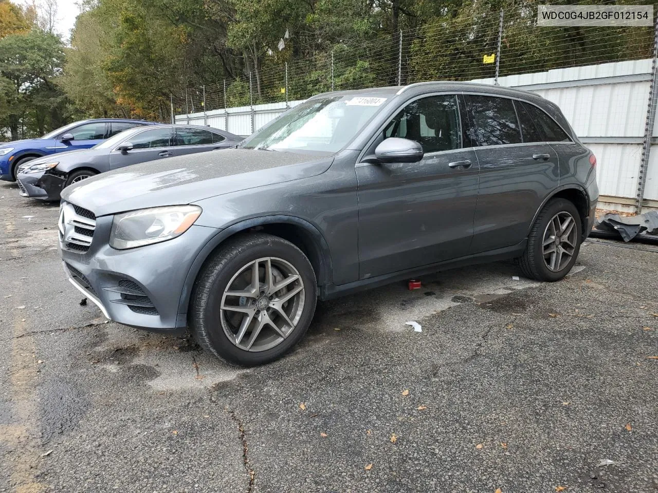 2016 Mercedes-Benz Glc 300 VIN: WDC0G4JB2GF012154 Lot: 77416004