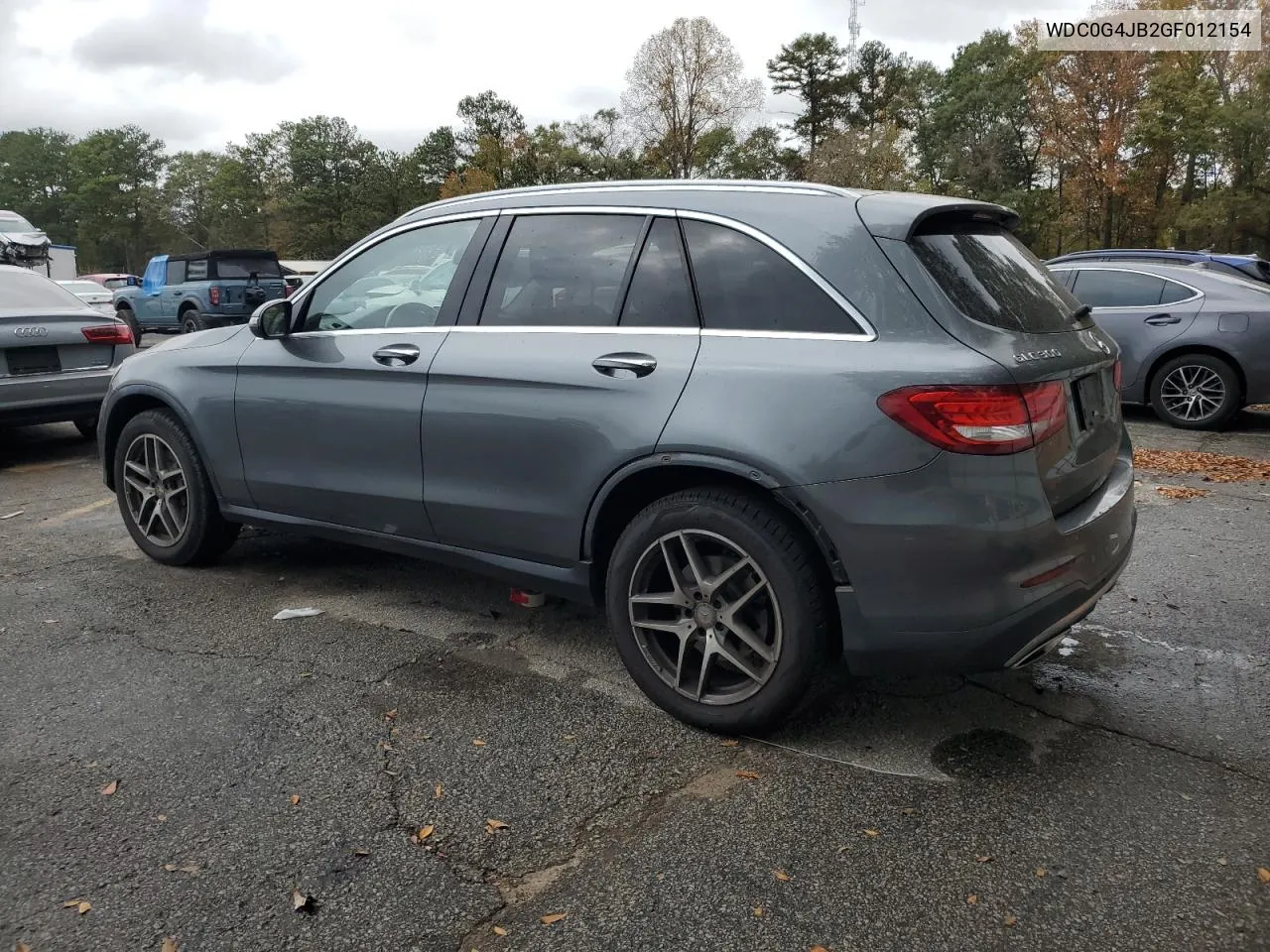 2016 Mercedes-Benz Glc 300 VIN: WDC0G4JB2GF012154 Lot: 77416004