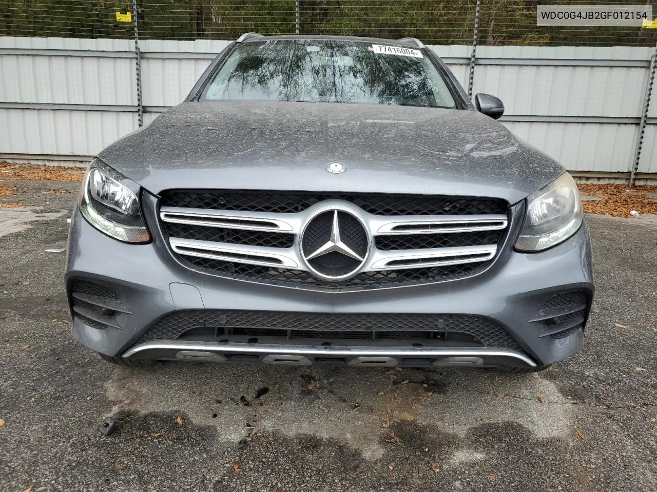 2016 Mercedes-Benz Glc 300 VIN: WDC0G4JB2GF012154 Lot: 77416004