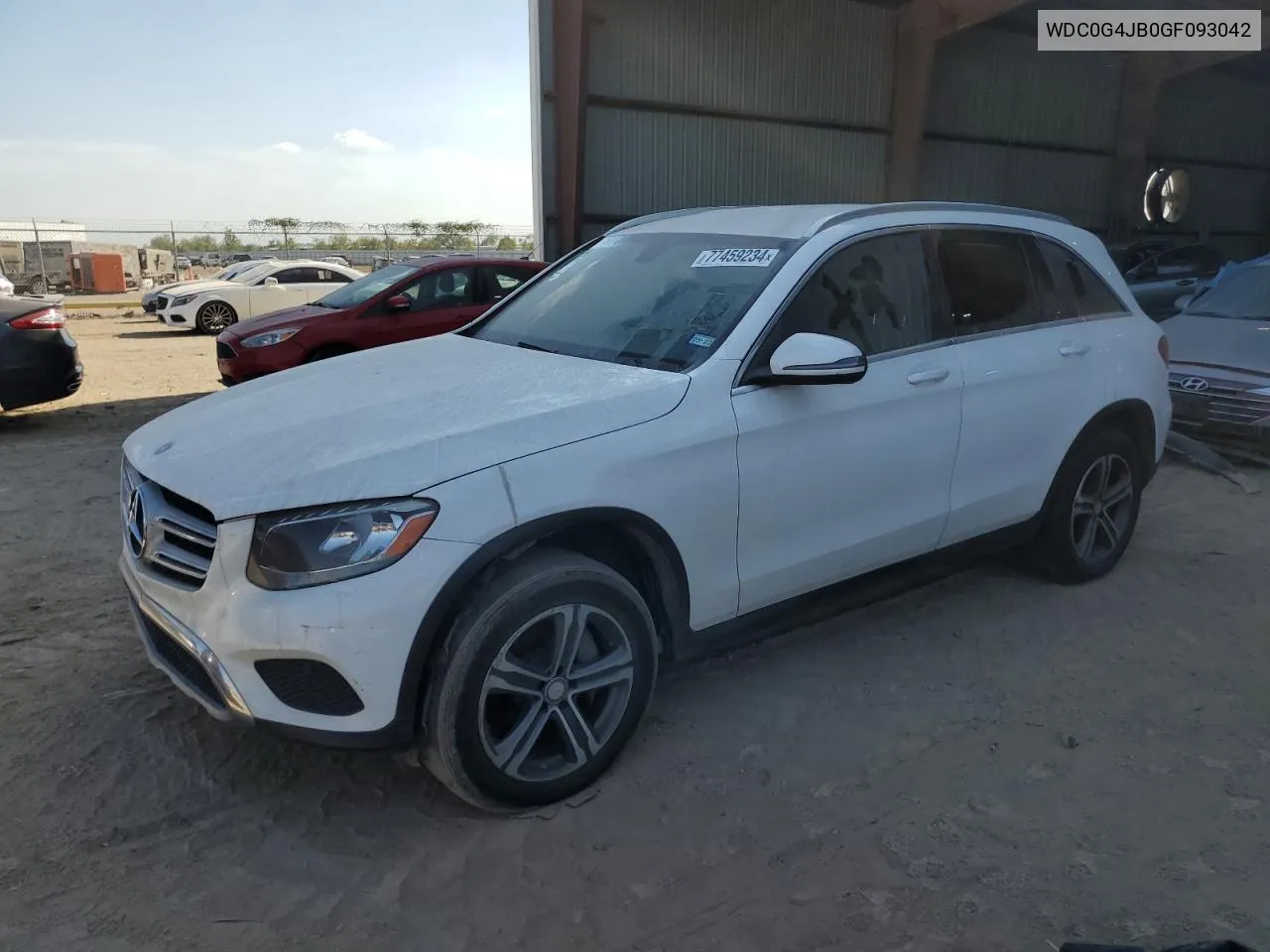 2016 Mercedes-Benz Glc 300 VIN: WDC0G4JB0GF093042 Lot: 77459234