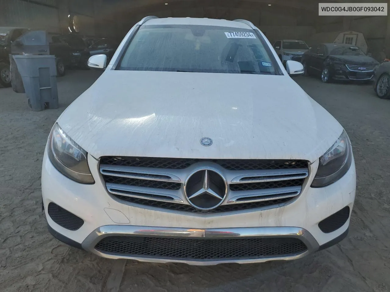 2016 Mercedes-Benz Glc 300 VIN: WDC0G4JB0GF093042 Lot: 77459234