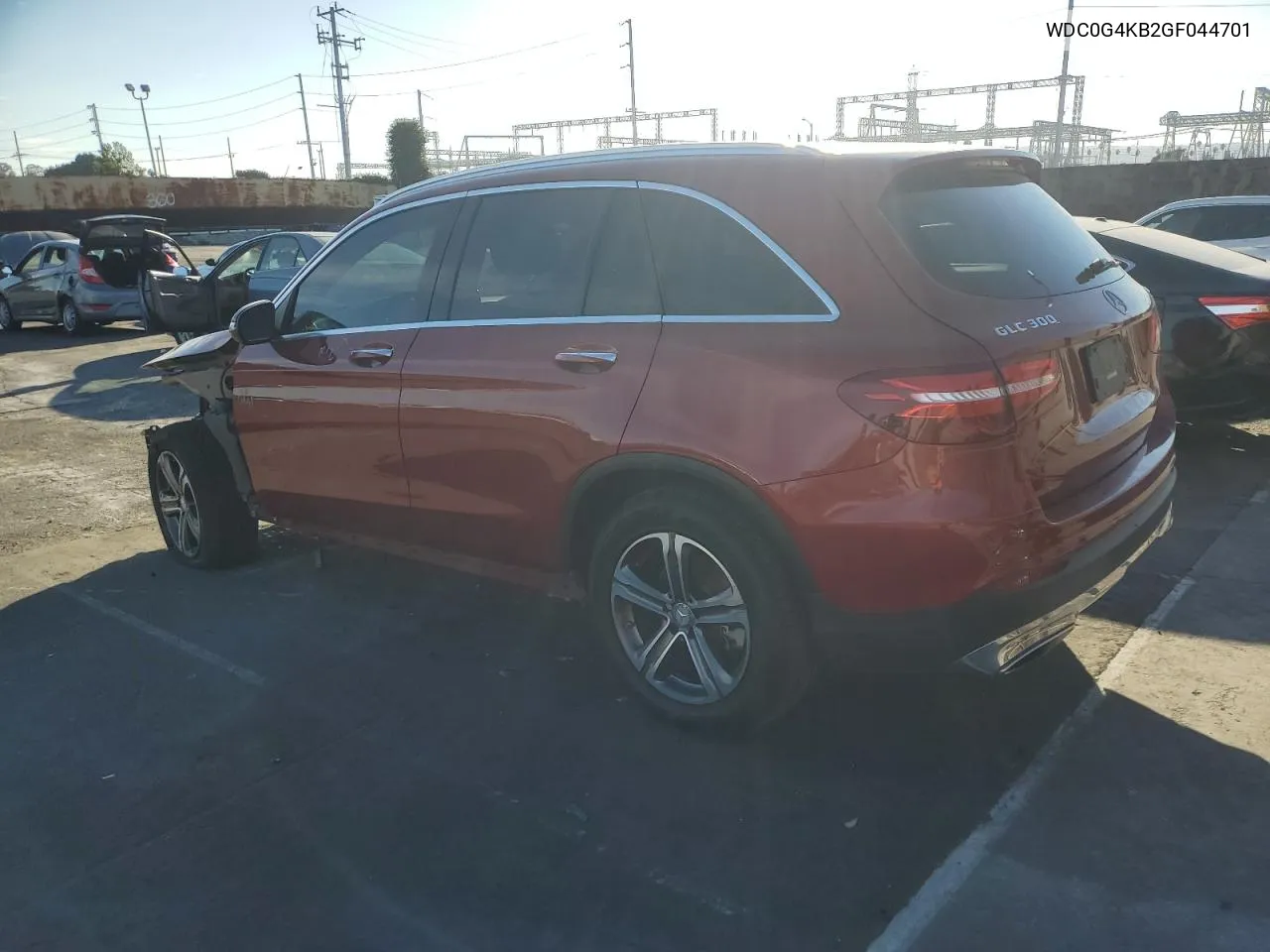 2016 Mercedes-Benz Glc 300 4Matic VIN: WDC0G4KB2GF044701 Lot: 78196564