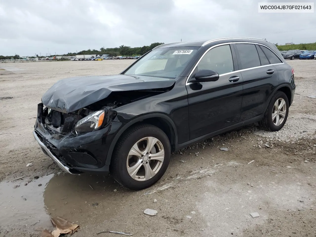 2016 Mercedes-Benz Glc 300 VIN: WDC0G4JB7GF021643 Lot: 79575834