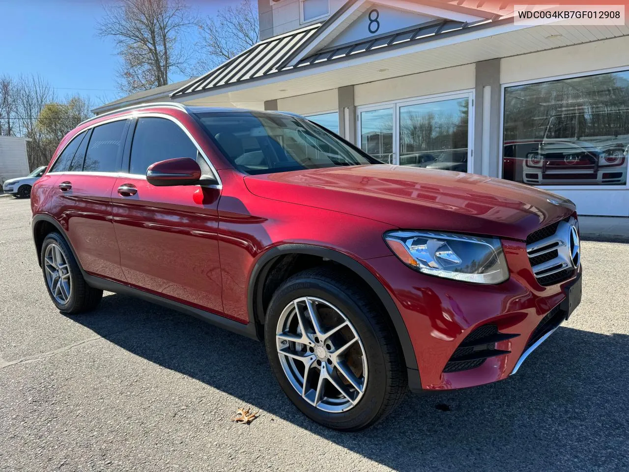 2016 Mercedes-Benz Glc 300 4M VIN: WDC0G4KB7GF012908 Lot: 80933564