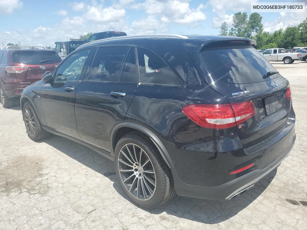 2017 Mercedes-Benz Glc 43 4Matic Amg VIN: WDC0G6EB3HF180733 Lot: 51825304